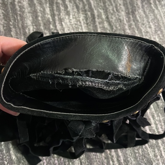 Black fringe boots - Picture 6 of 6